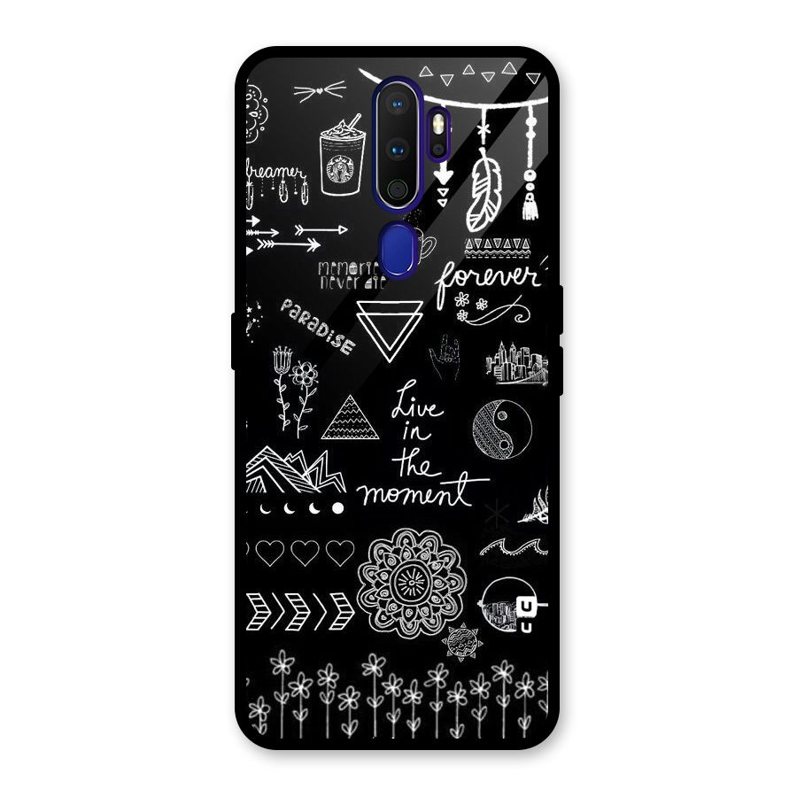 Forever Moment Glass Back Case for Oppo A9 (2020)