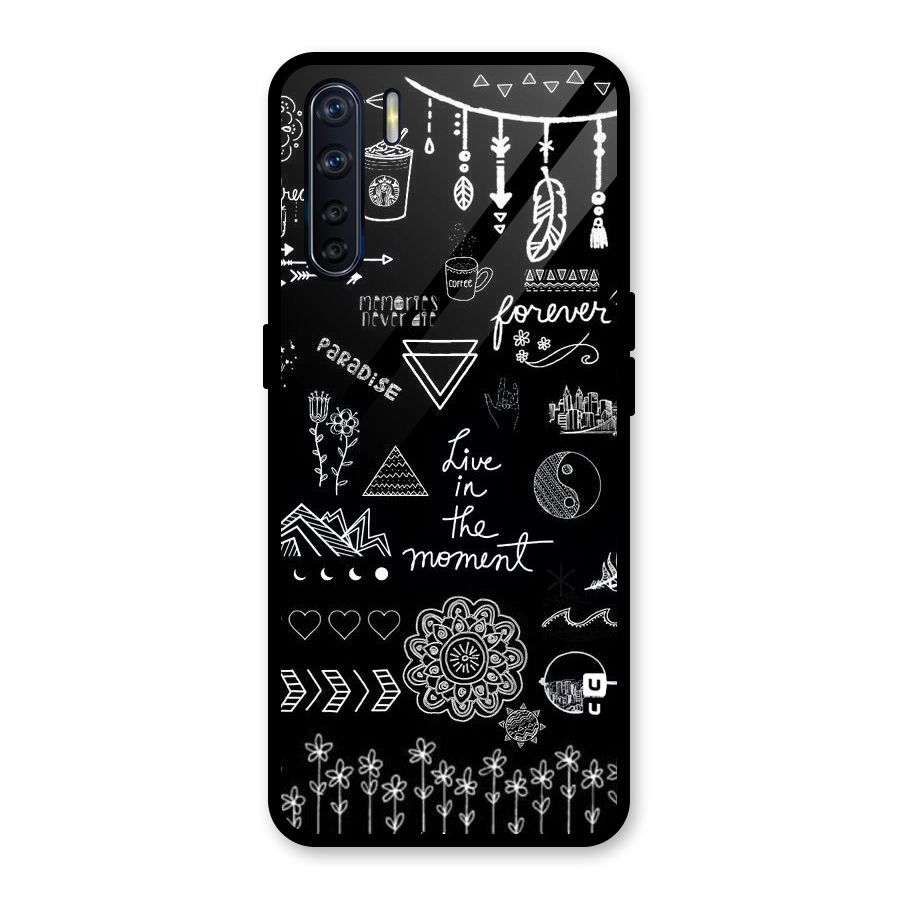 Forever Moment Glass Back Case for Oppo F15