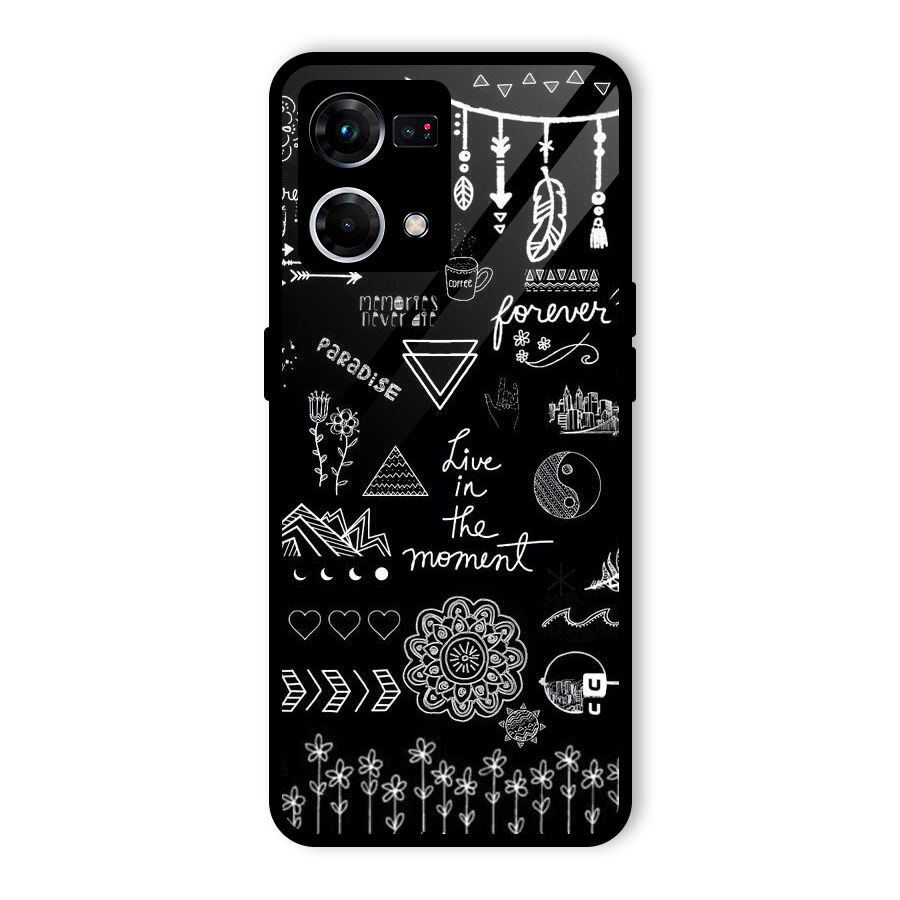 Forever Moment Glass Back Case for Oppo F21 Pro 4G