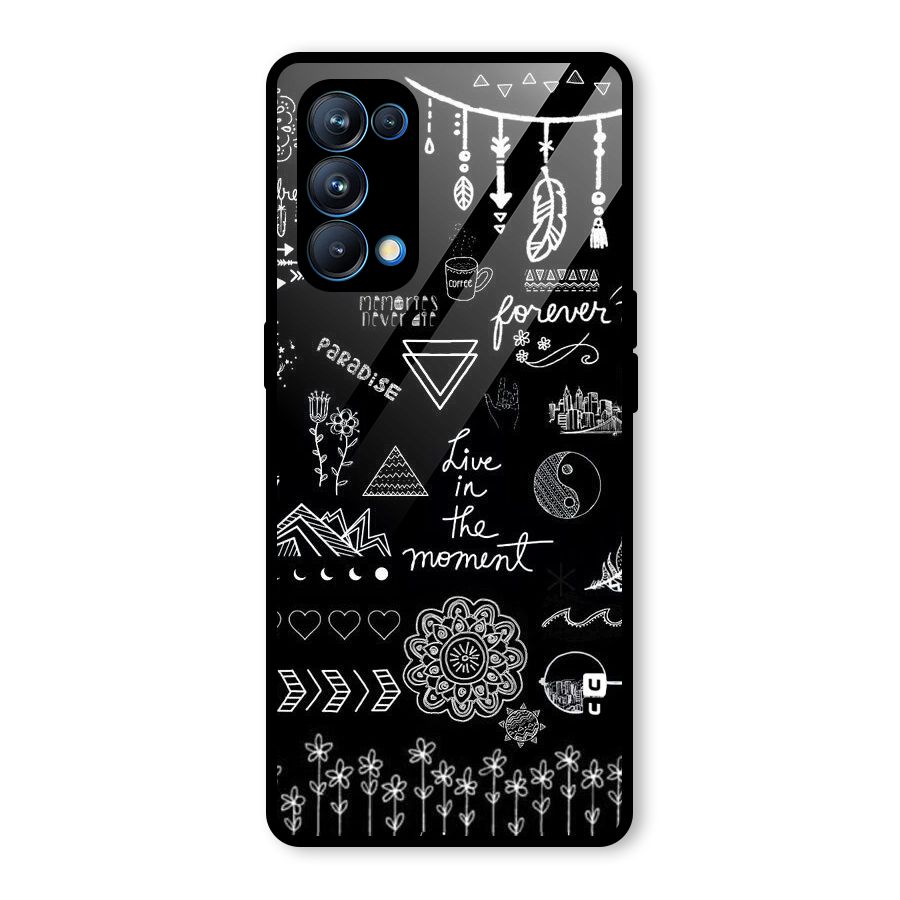 Forever Moment Glass Back Case for Oppo Reno5 Pro 5G