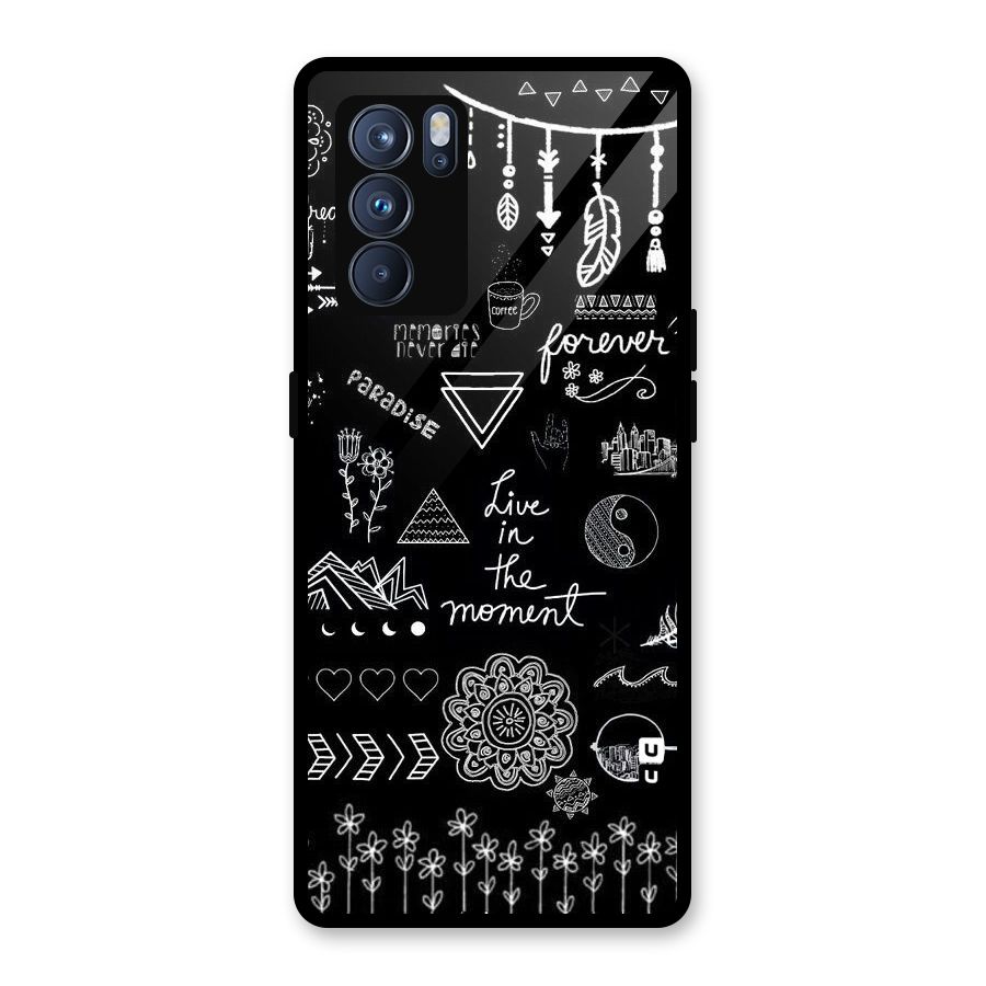Forever Moment Glass Back Case for Oppo Reno6 Pro 5G
