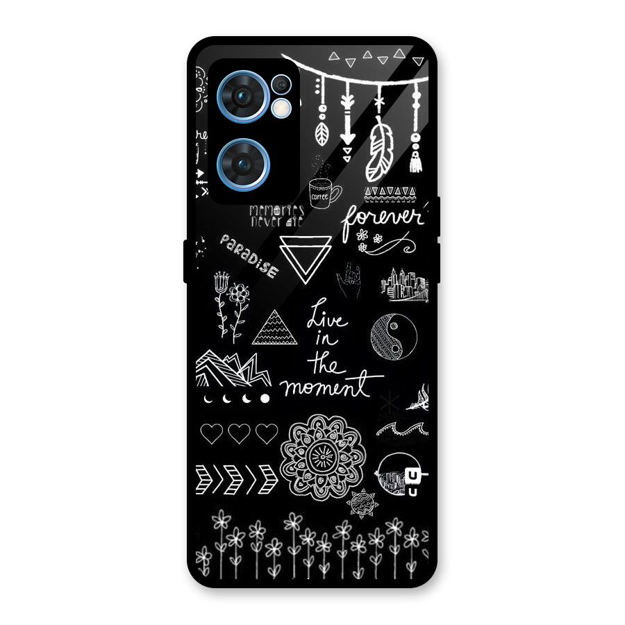 Forever Moment Glass Back Case for Oppo Reno7 5G