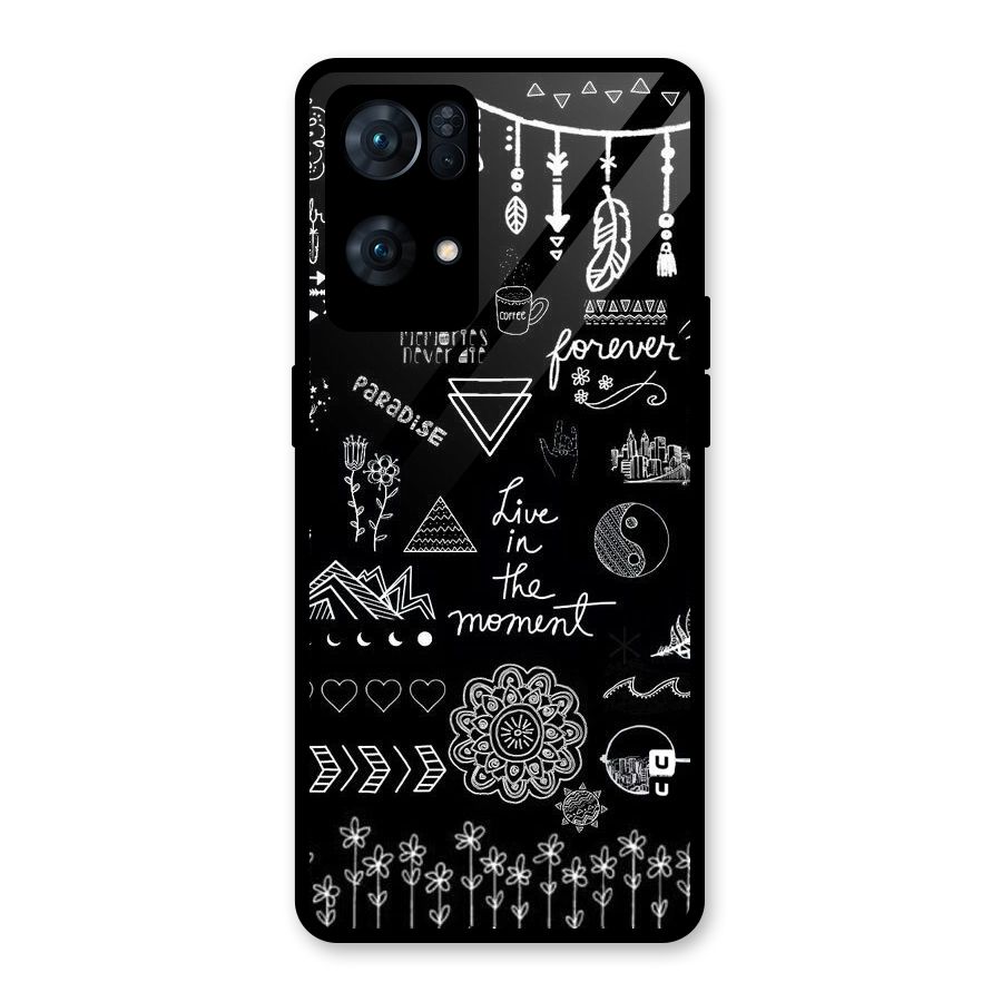 Forever Moment Glass Back Case for Oppo Reno7 Pro 5G