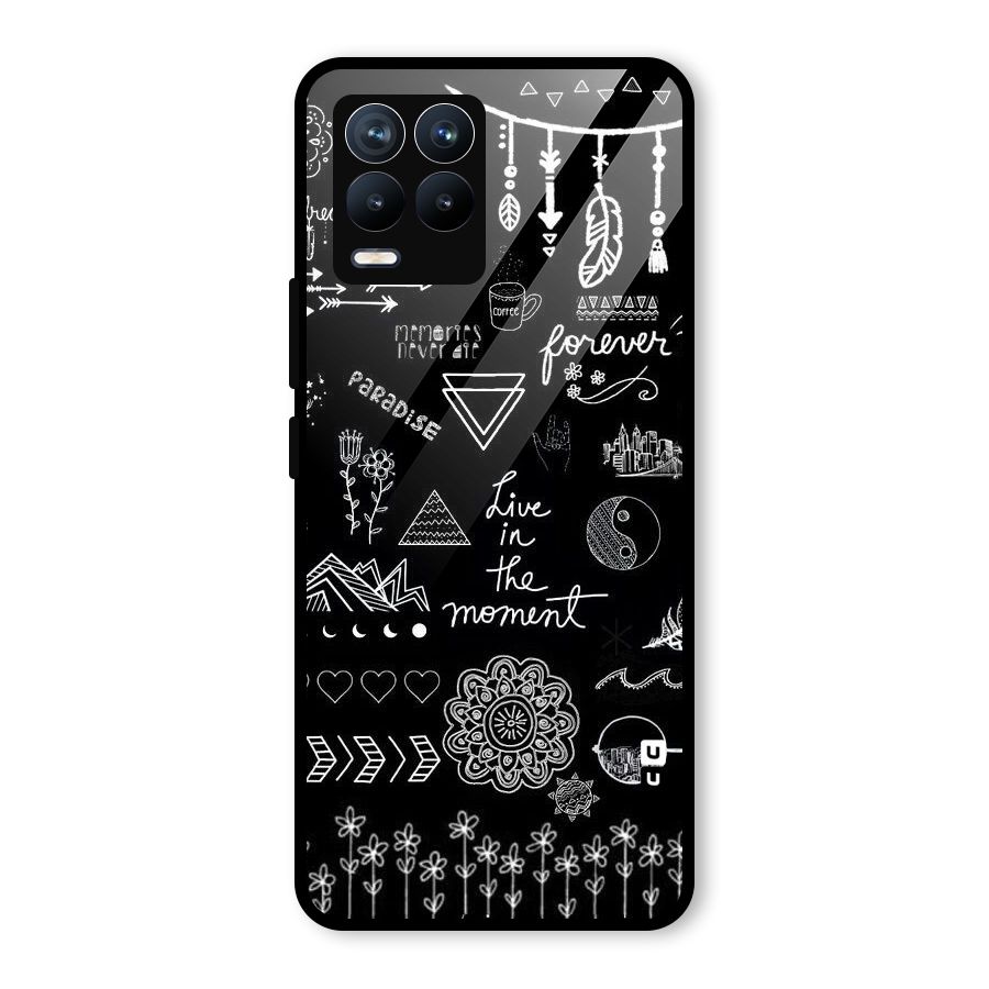 Forever Moment Glass Back Case for Realme 8 Pro