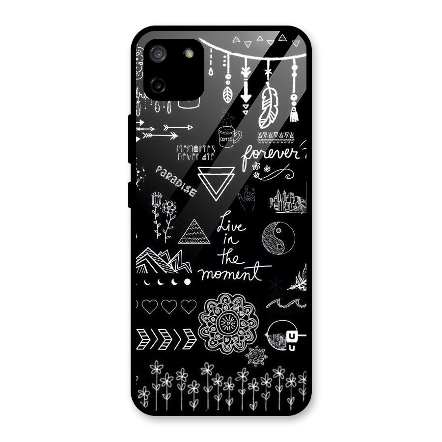 Forever Moment Glass Back Case for Realme C11