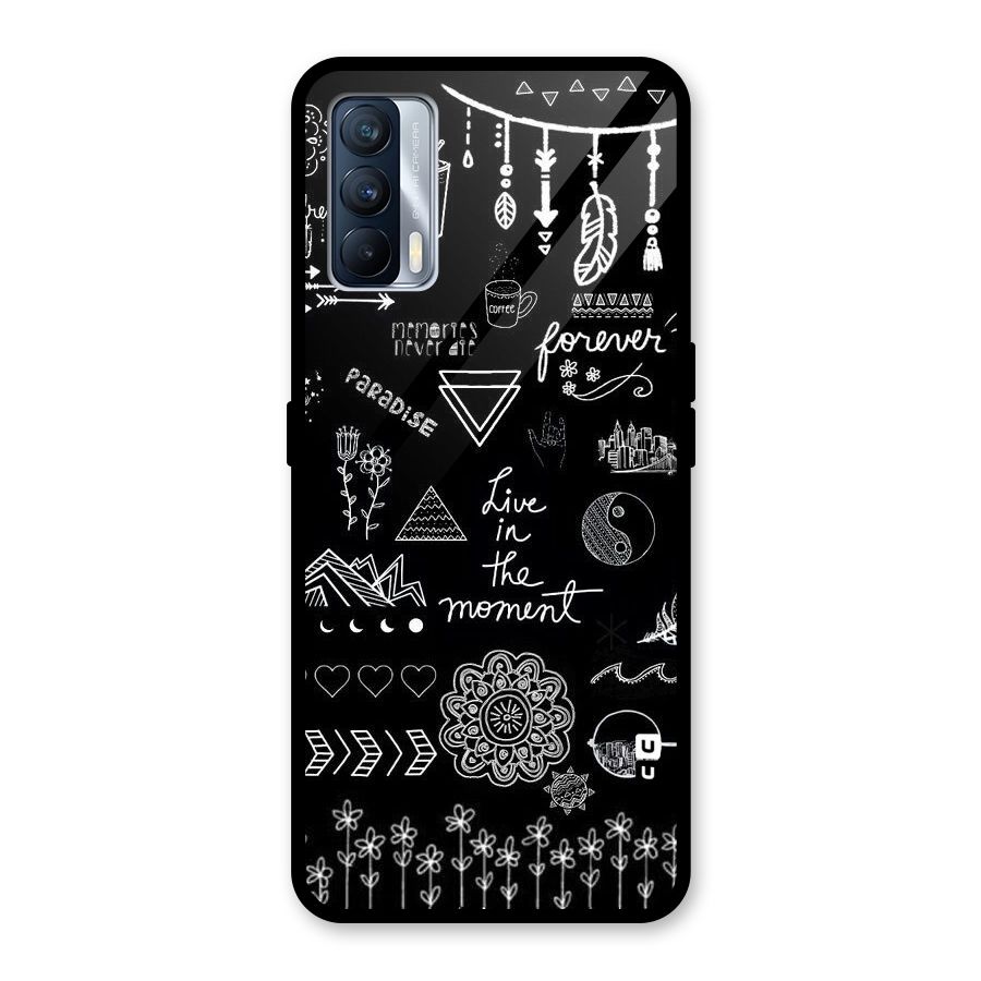 Forever Moment Glass Back Case for Realme X7