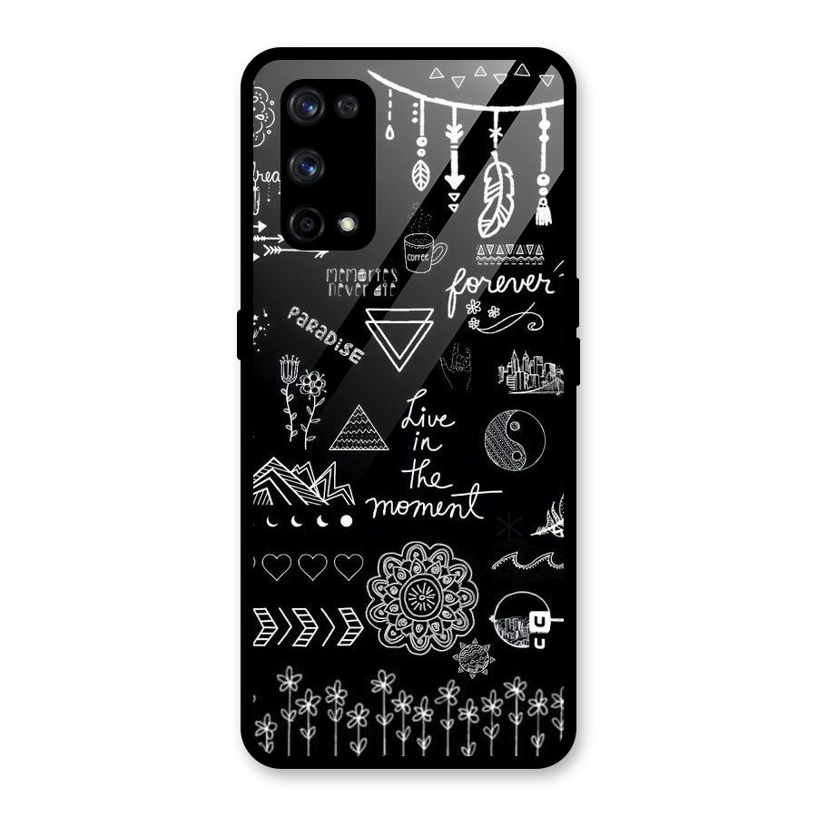 Forever Moment Glass Back Case for Realme X7 Pro