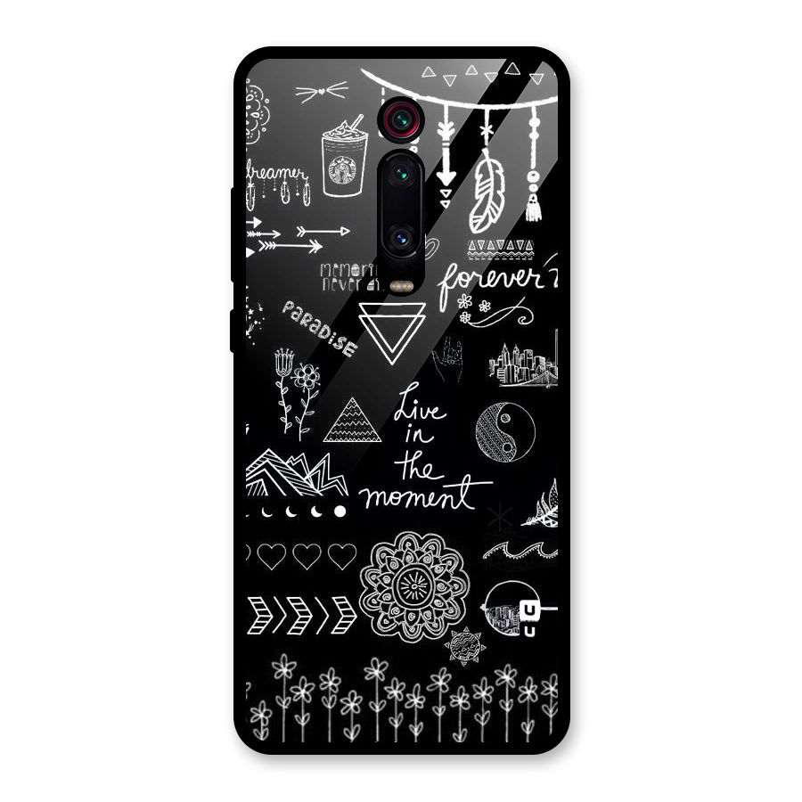 Forever Moment Glass Back Case for Redmi K20