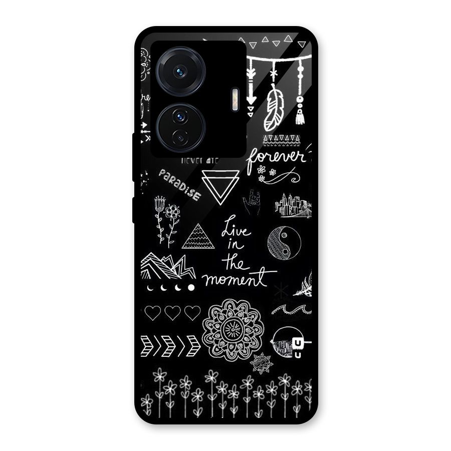 Forever Moment Glass Back Case for Vivo T1 Pro