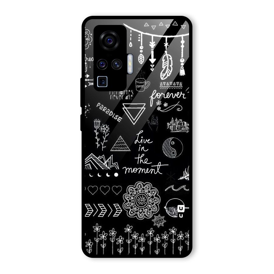 Forever Moment Glass Back Case for Vivo X50 Pro