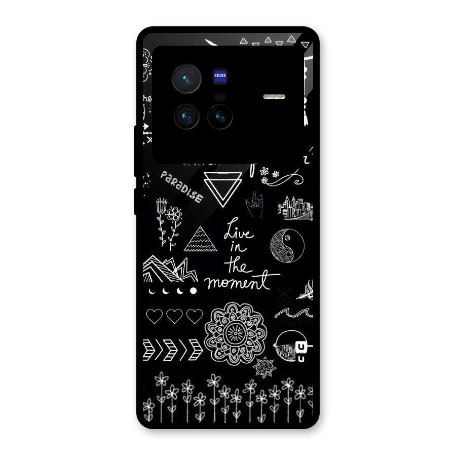 Forever Moment Glass Back Case for Vivo X80