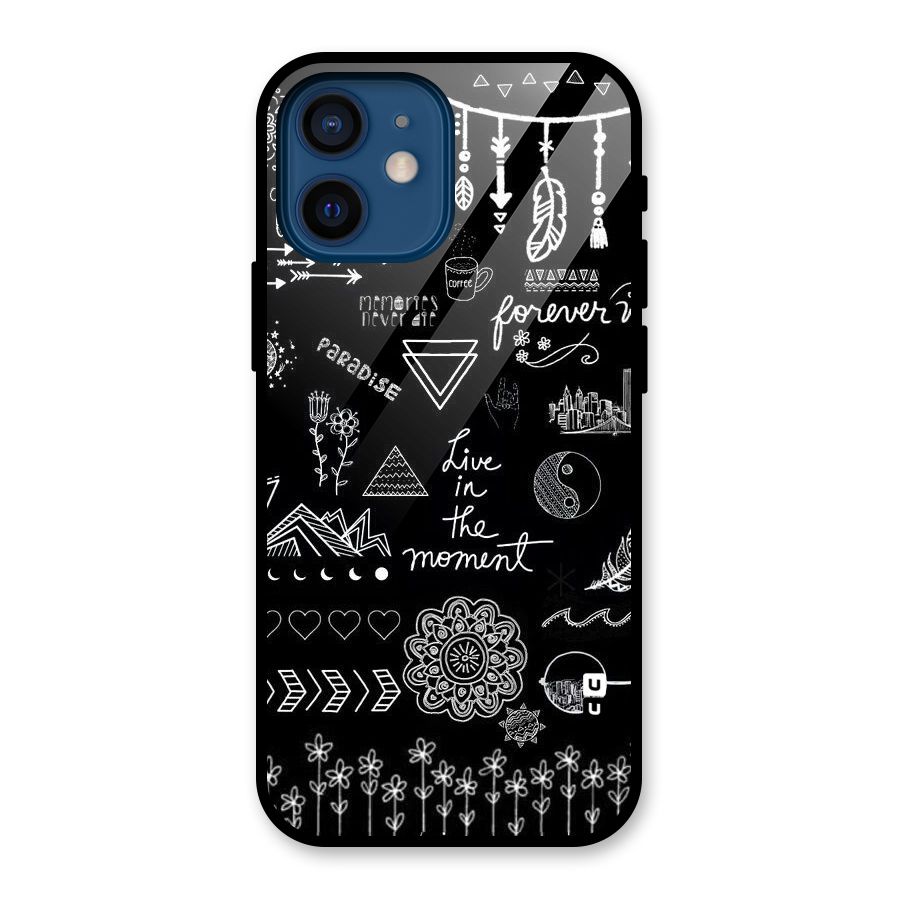 Forever Moment Glass Back Case for iPhone 12 Mini