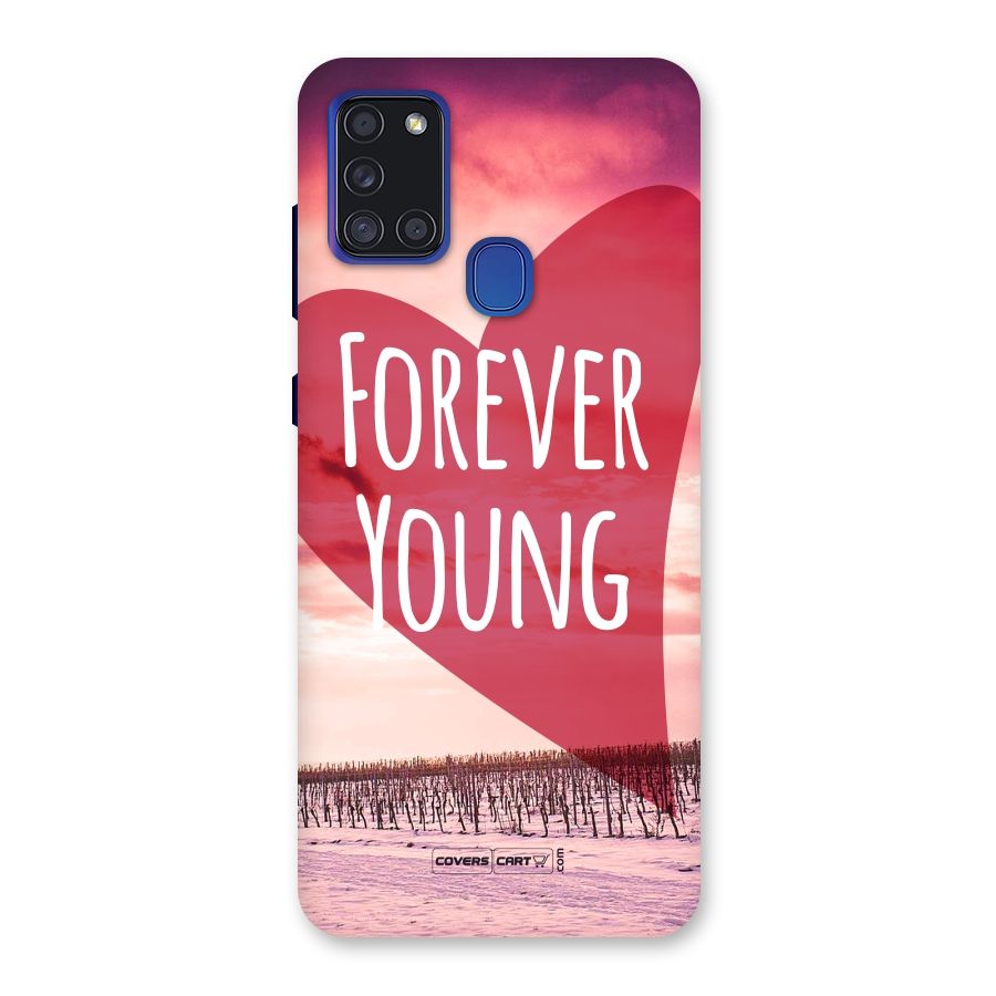 Forever Young Back Case for Galaxy A21s