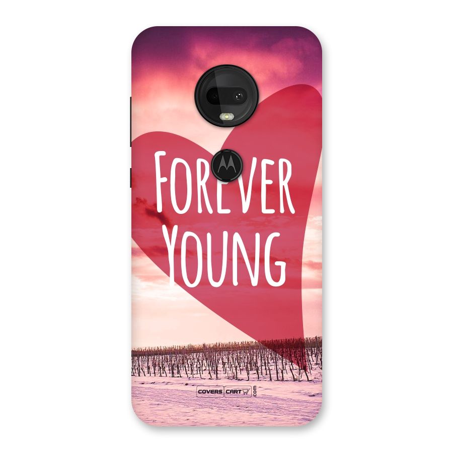 Forever Young Back Case for Moto G7