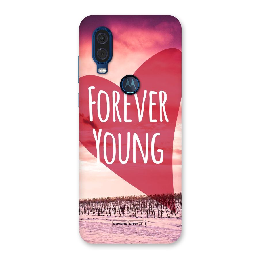 Forever Young Back Case for Motorola One Vision