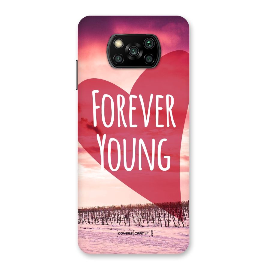 Forever Young Back Case for Poco X3