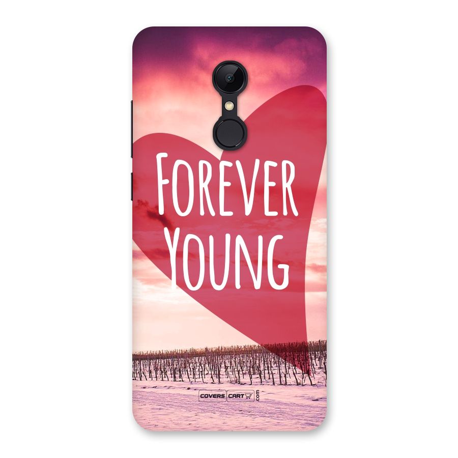 Forever Young Back Case for Redmi 5