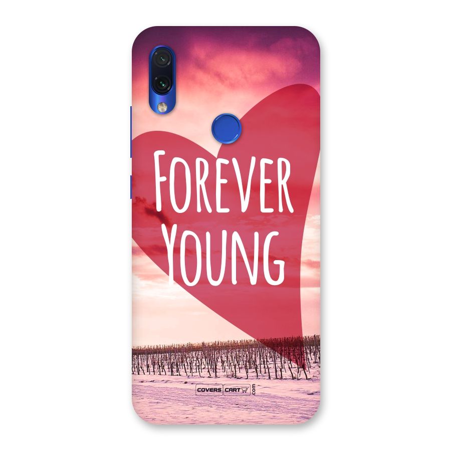 Forever Young Back Case for Redmi Note 7