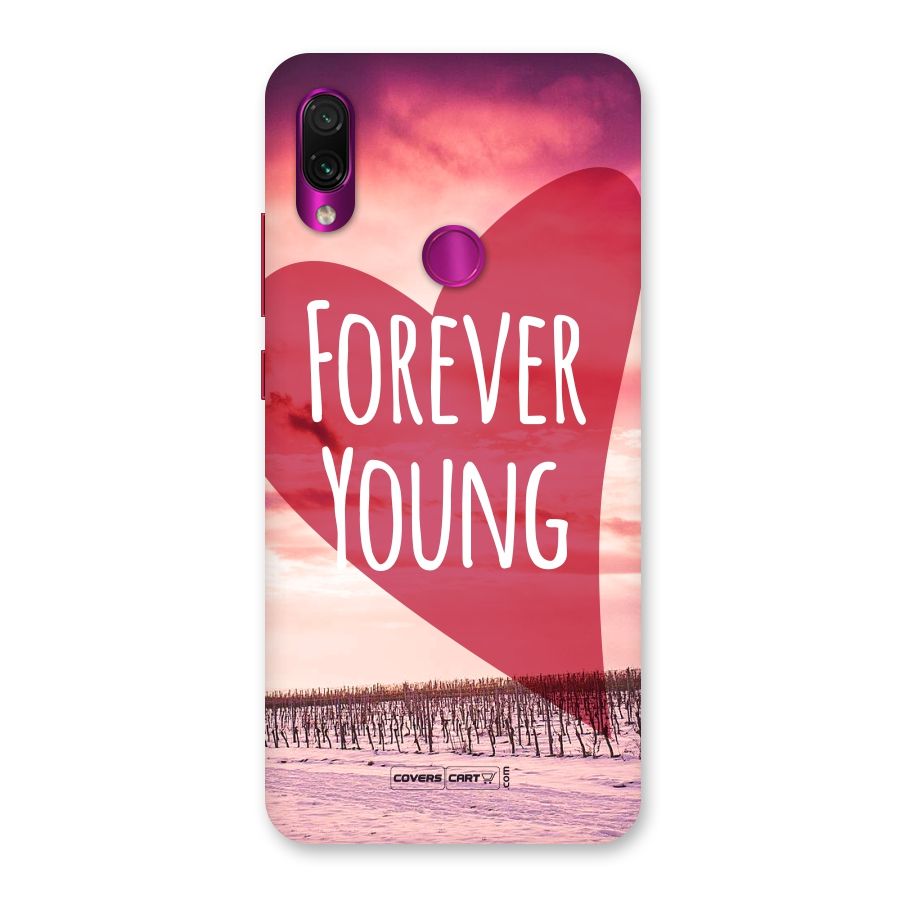 Forever Young Back Case for Redmi Note 7 Pro