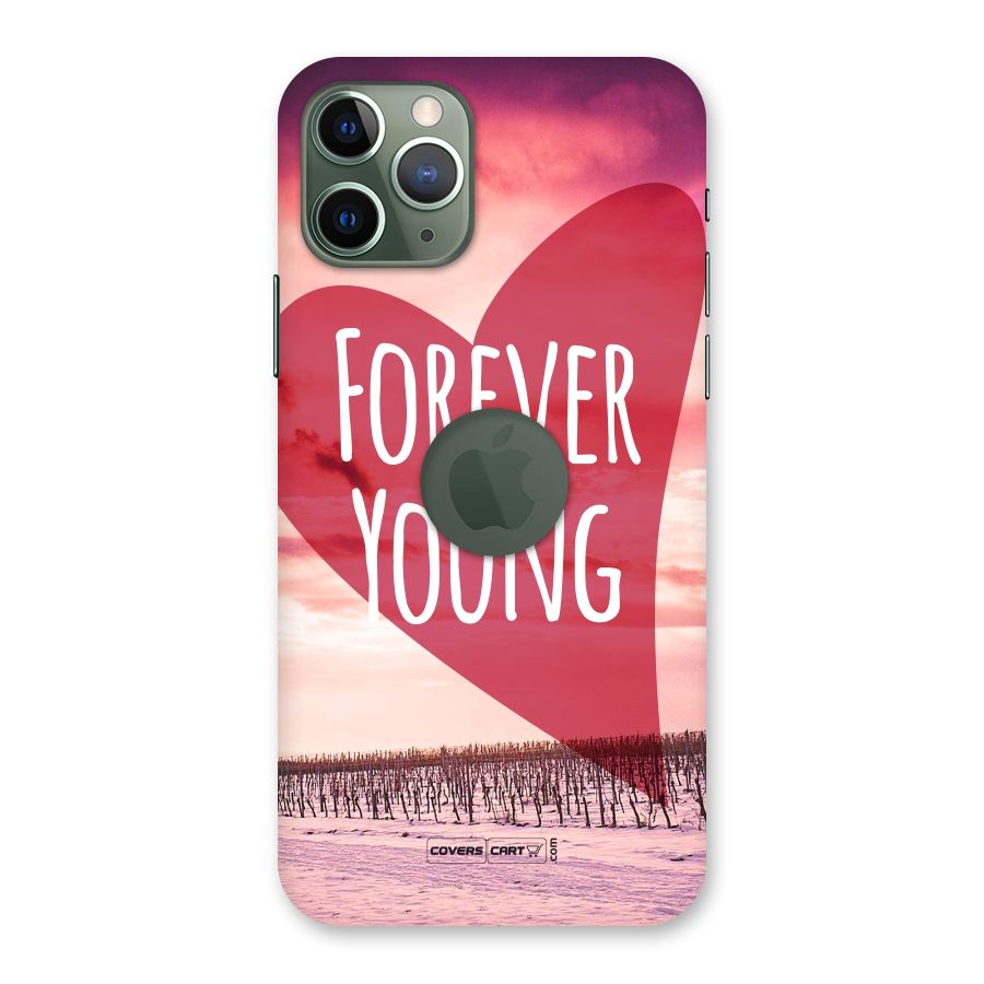 Forever Young Back Case for iPhone 11 Pro Logo  Cut