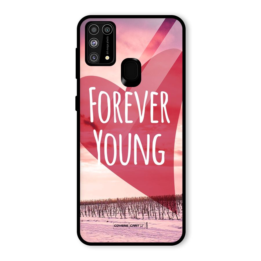 Forever Young Glass Back Case for Galaxy F41
