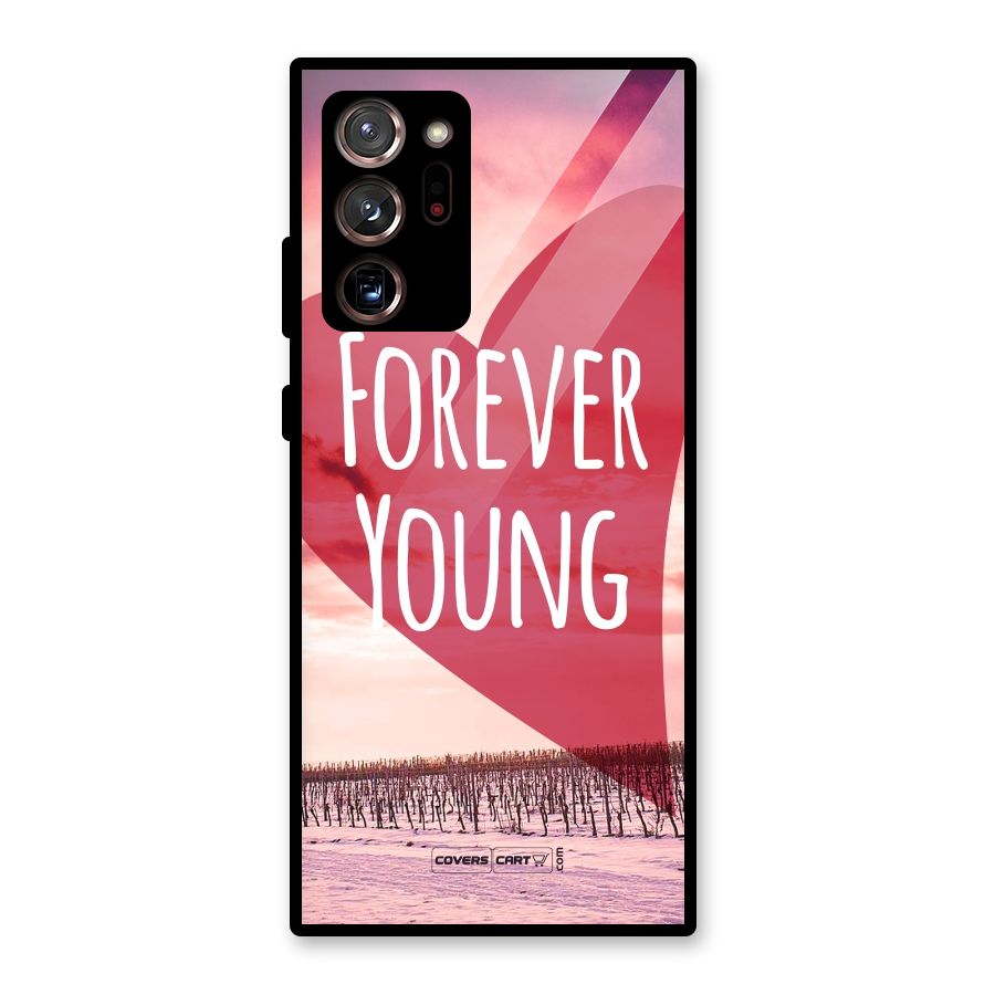 Forever Young Glass Back Case for Galaxy Note 20 Ultra