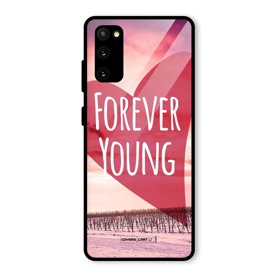 Forever Young Glass Back Case for Galaxy S20 FE