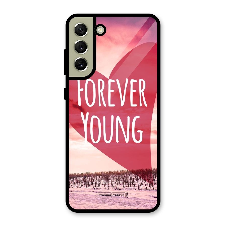 Forever Young Glass Back Case for Galaxy S21 FE 5G