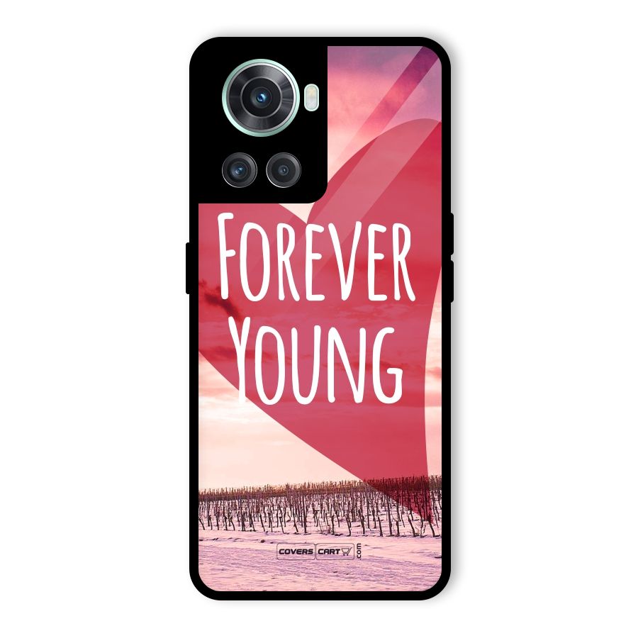 Forever Young Glass Back Case for OnePlus 10R
