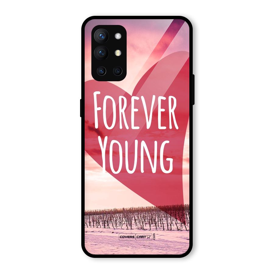 Forever Young Glass Back Case for OnePlus 9R