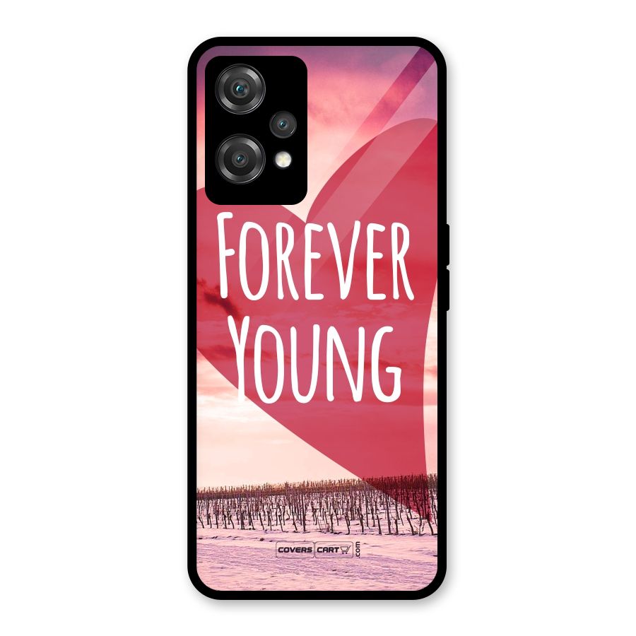 Forever Young Glass Back Case for OnePlus Nord CE 2 Lite 5G