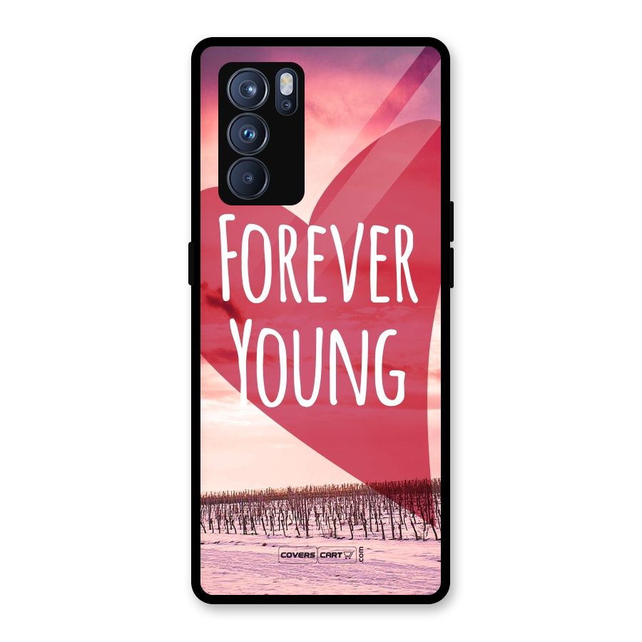 Forever Young Glass Back Case for Oppo Reno6 Pro 5G