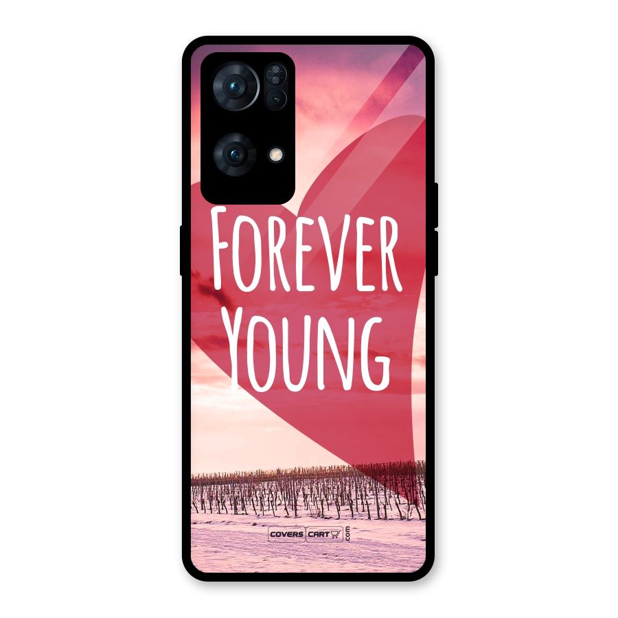 Forever Young Glass Back Case for Oppo Reno7 Pro 5G