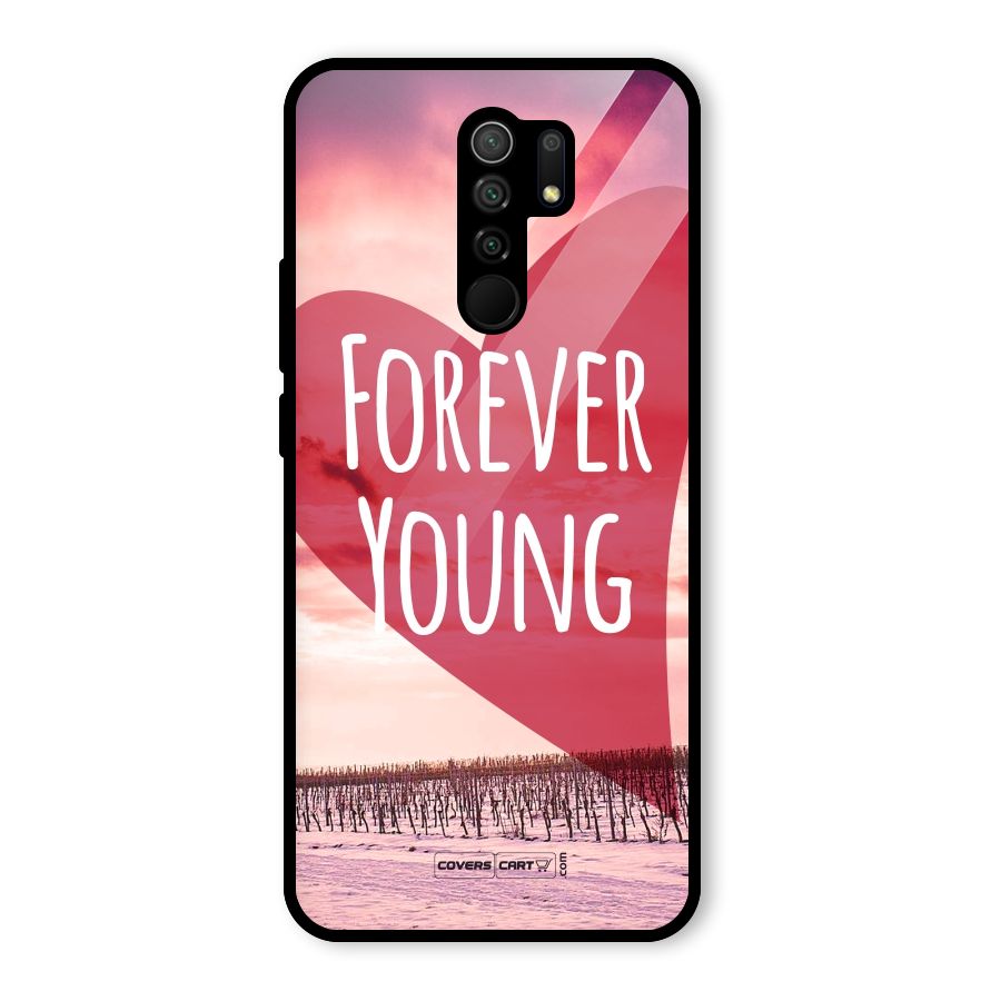 Forever Young Glass Back Case for Poco M2