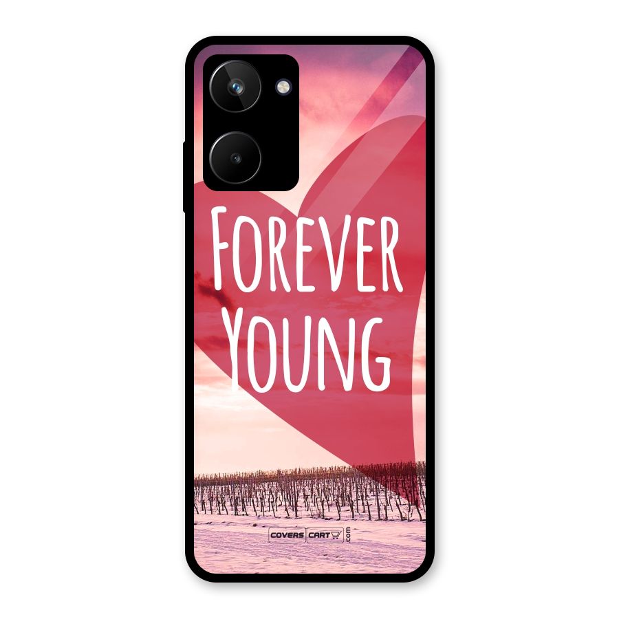 Forever Young Glass Back Case for Realme 10