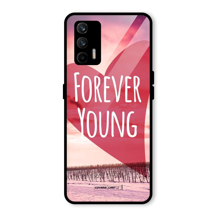 Forever Young Glass Back Case for Realme GT 5G