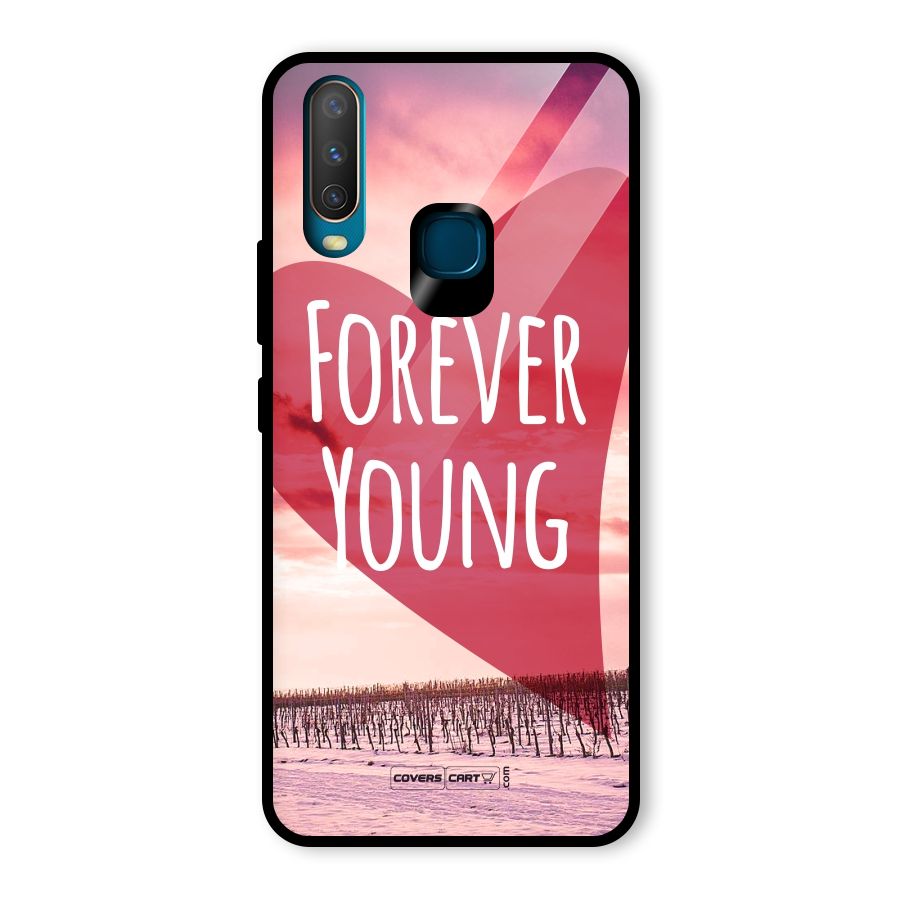 Forever Young Glass Back Case for Vivo U10