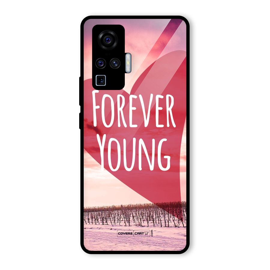 Forever Young Glass Back Case for Vivo X50 Pro