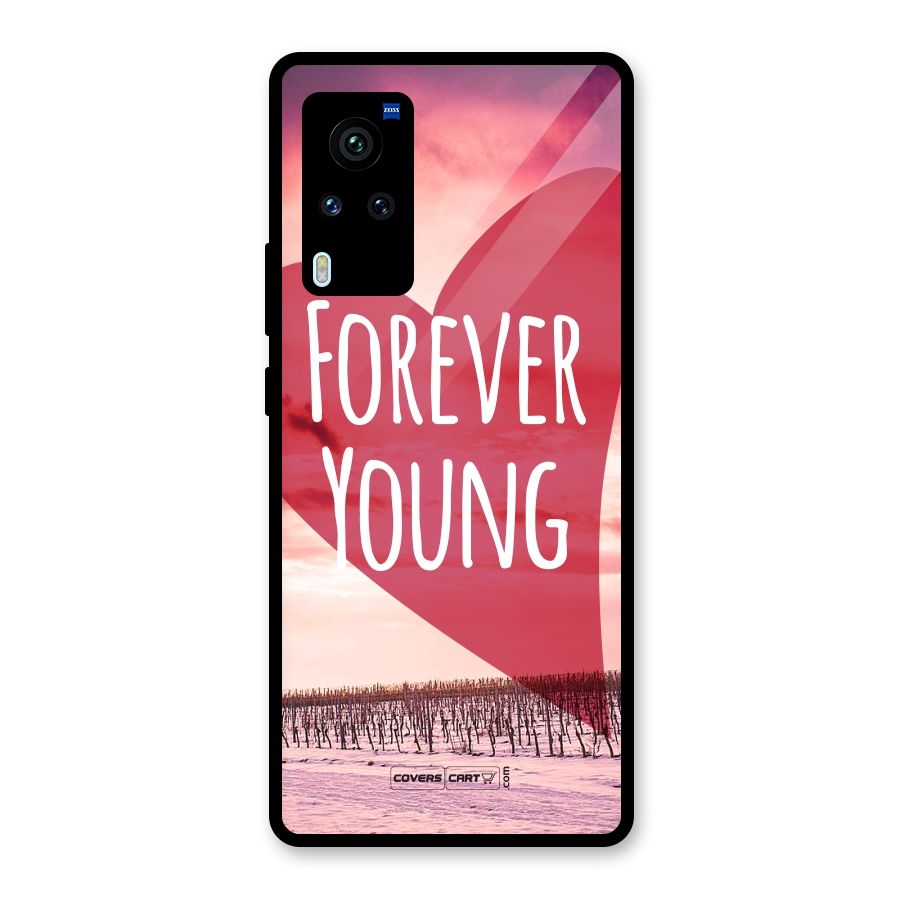 Forever Young Glass Back Case for Vivo X60 Pro