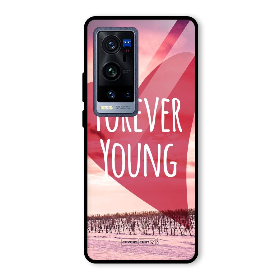 Forever Young Glass Back Case for Vivo X60 Pro Plus