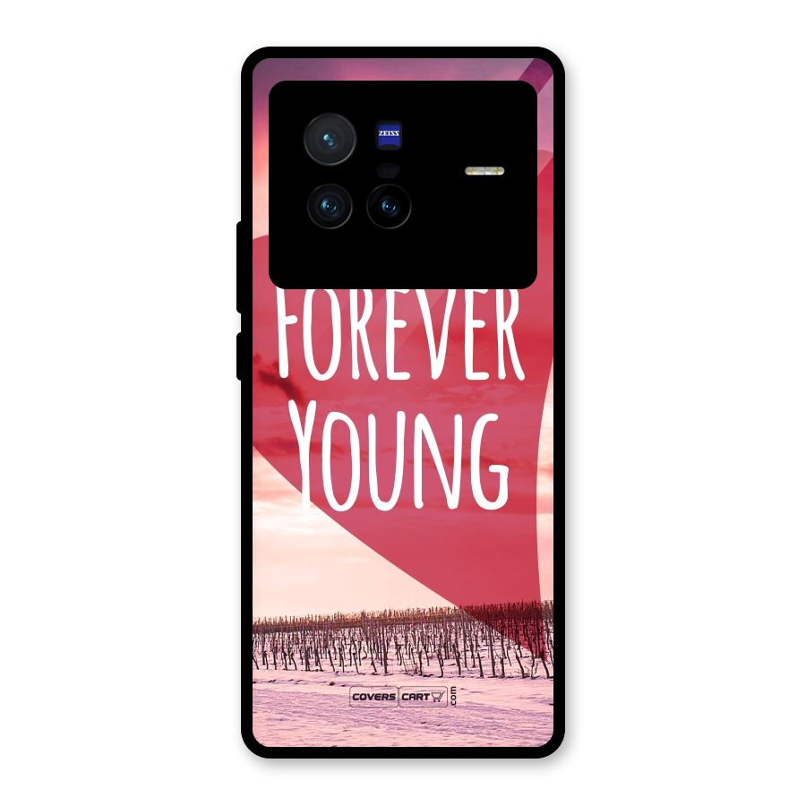 Forever Young Glass Back Case for Vivo X80