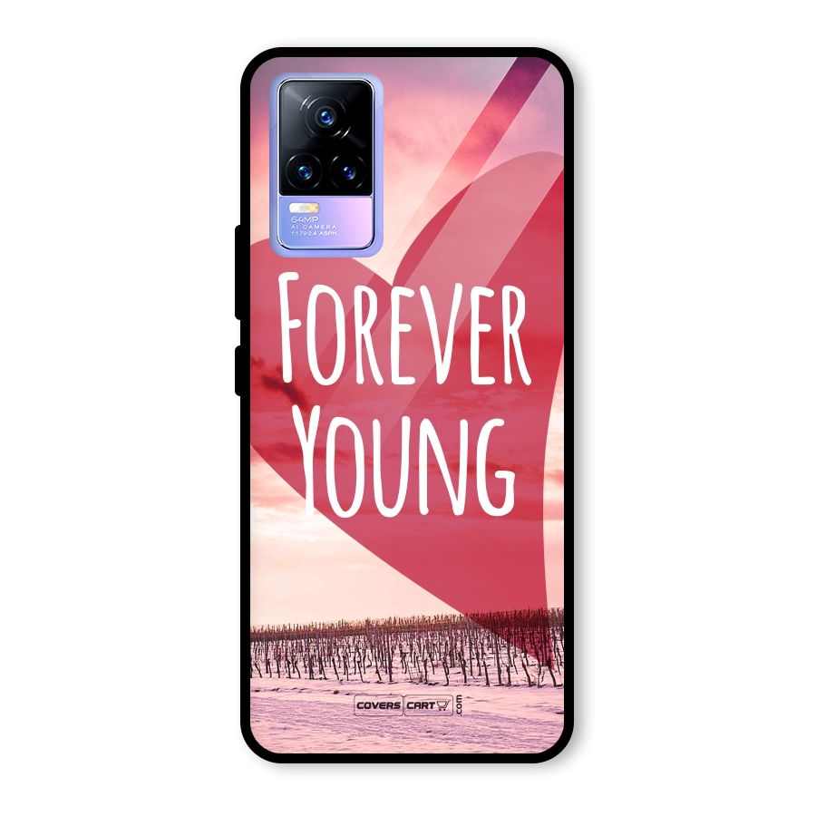 Forever Young Glass Back Case for Vivo Y73