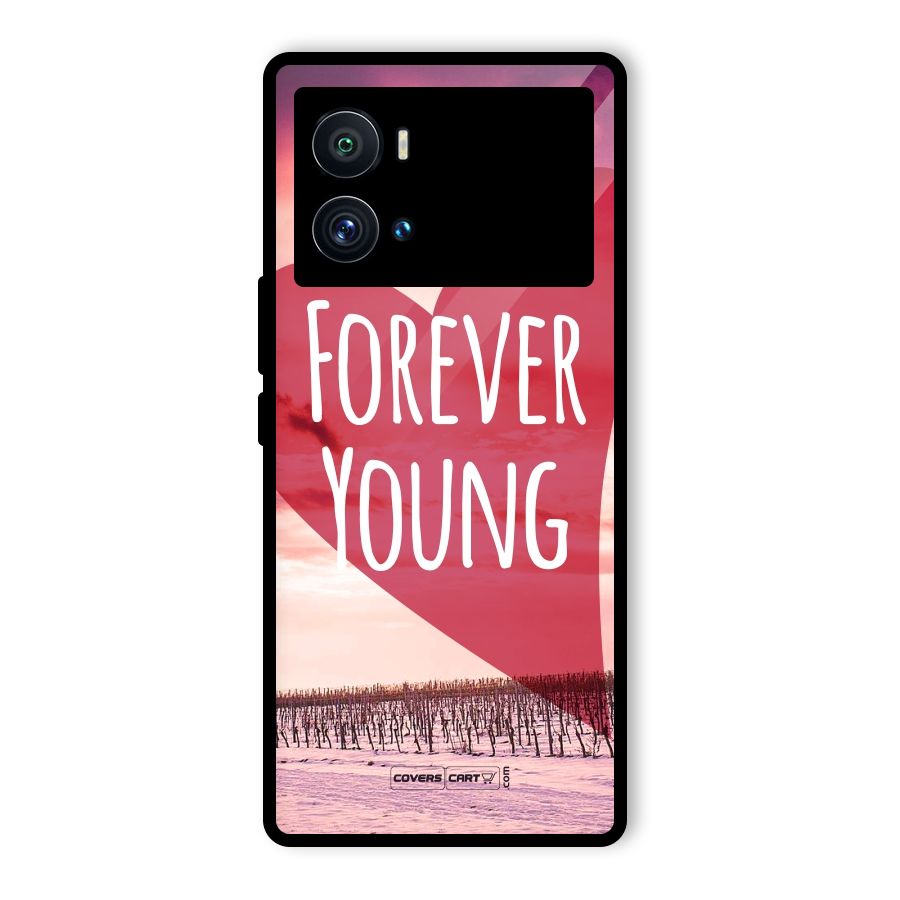 Forever Young Glass Back Case for Vivo iQOO 9 Pro