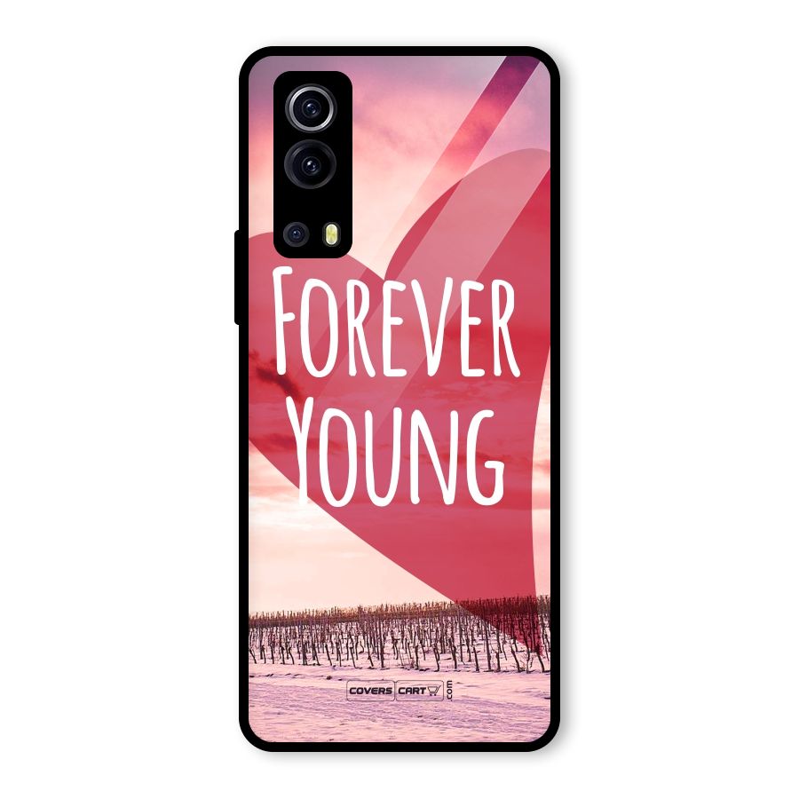 Forever Young Glass Back Case for Vivo iQOO Z3