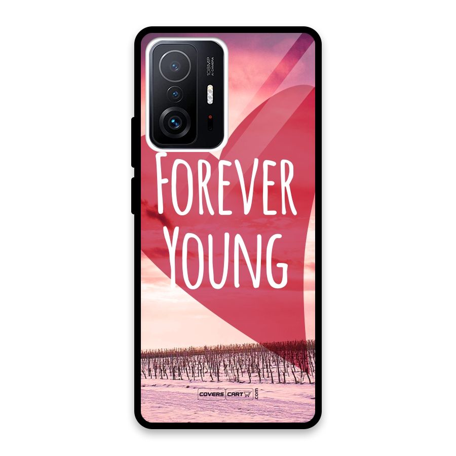 Forever Young Glass Back Case for Xiaomi 11T Pro
