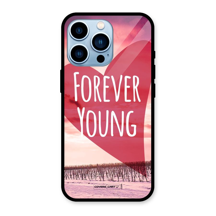 Forever Young Glass Back Case for iPhone 13 Pro