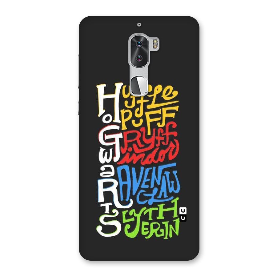 Four Colored Homes Back Case for Coolpad Cool 1