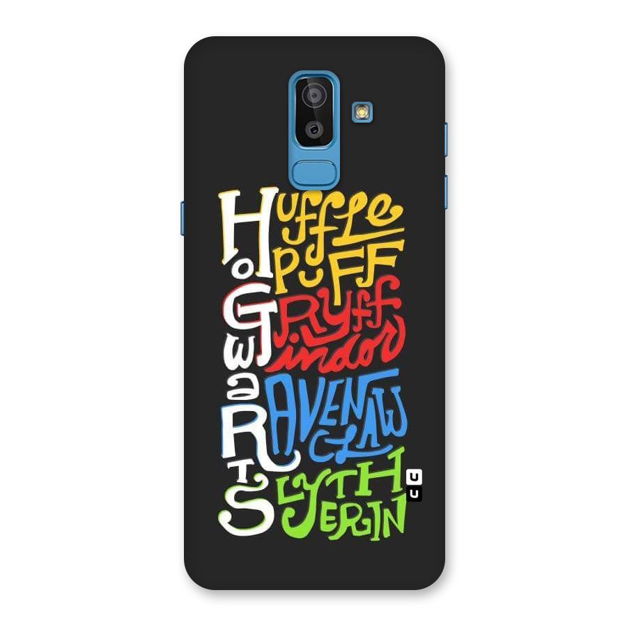 Four Colored Homes Back Case for Galaxy On8 (2018)