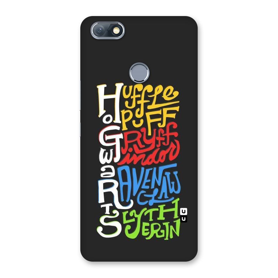 Four Colored Homes Back Case for Infinix Note 5