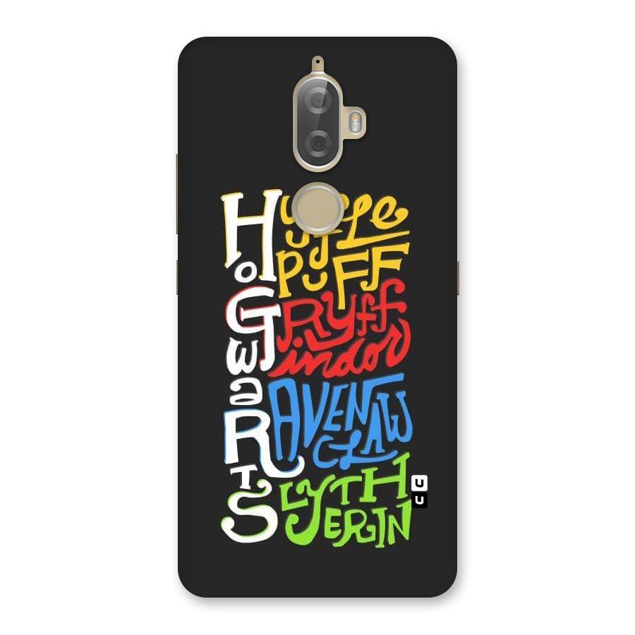 Four Colored Homes Back Case for Lenovo K8 Plus